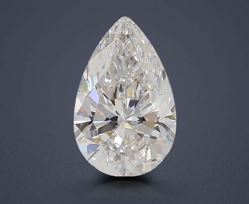 2.85 Carat Pear Lab Diamond