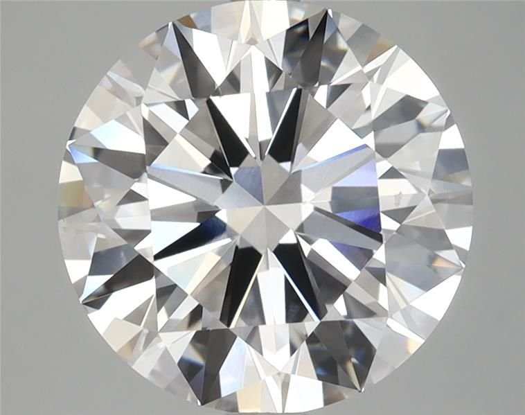 7.06ct D VS2 Rare Carat Ideal Cut Round Lab Grown Diamond