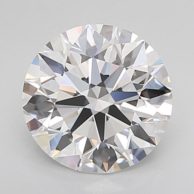 3.51ct E VVS2 Rare Carat Ideal Cut Round Lab Grown Diamond