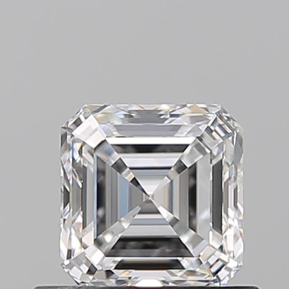 0.61ct F VVS2 Rare Carat Ideal Cut Asscher Diamond