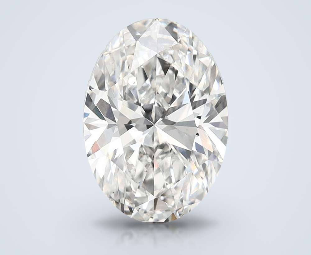 3.41 Carat Oval Lab Diamond