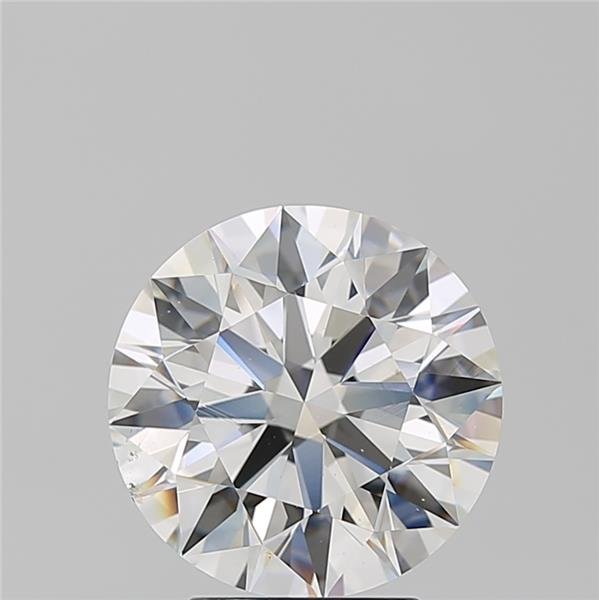 4.03ct H SI1 Rare Carat Ideal Cut Round Diamond