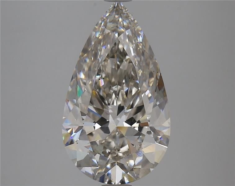 4.30ct I VS2 Rare Carat Ideal Cut Pear Lab Grown Diamond