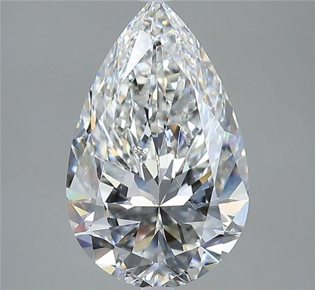 3.02 Carat Pear Natural Diamond