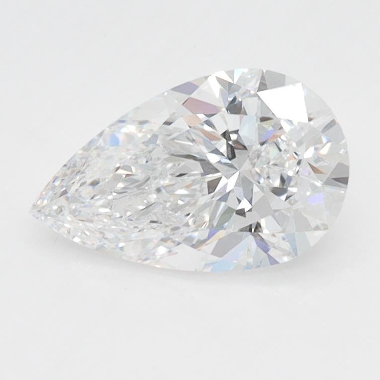 1.04ct D VVS1 Rare Carat Ideal Cut Pear Lab Grown Diamond
