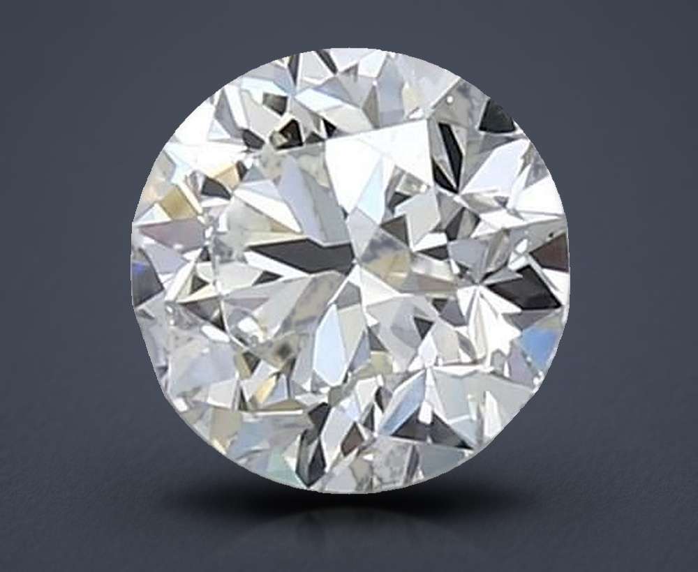 0.90 Carat Round Natural Diamond