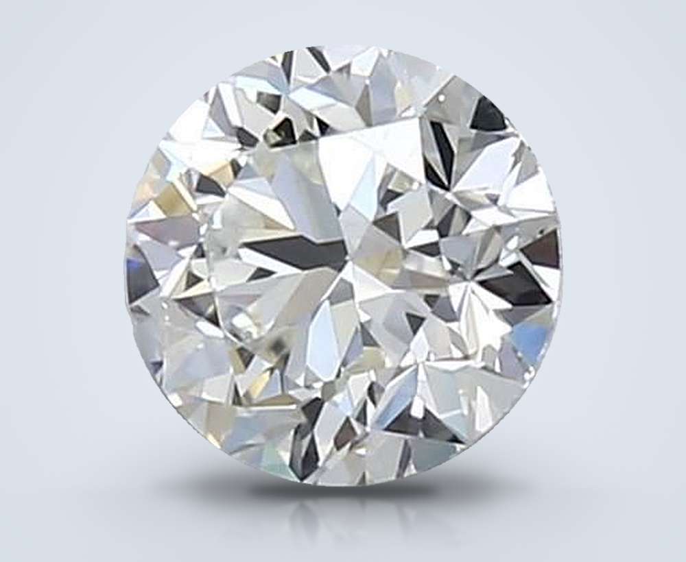 0.90 Carat Round Natural Diamond