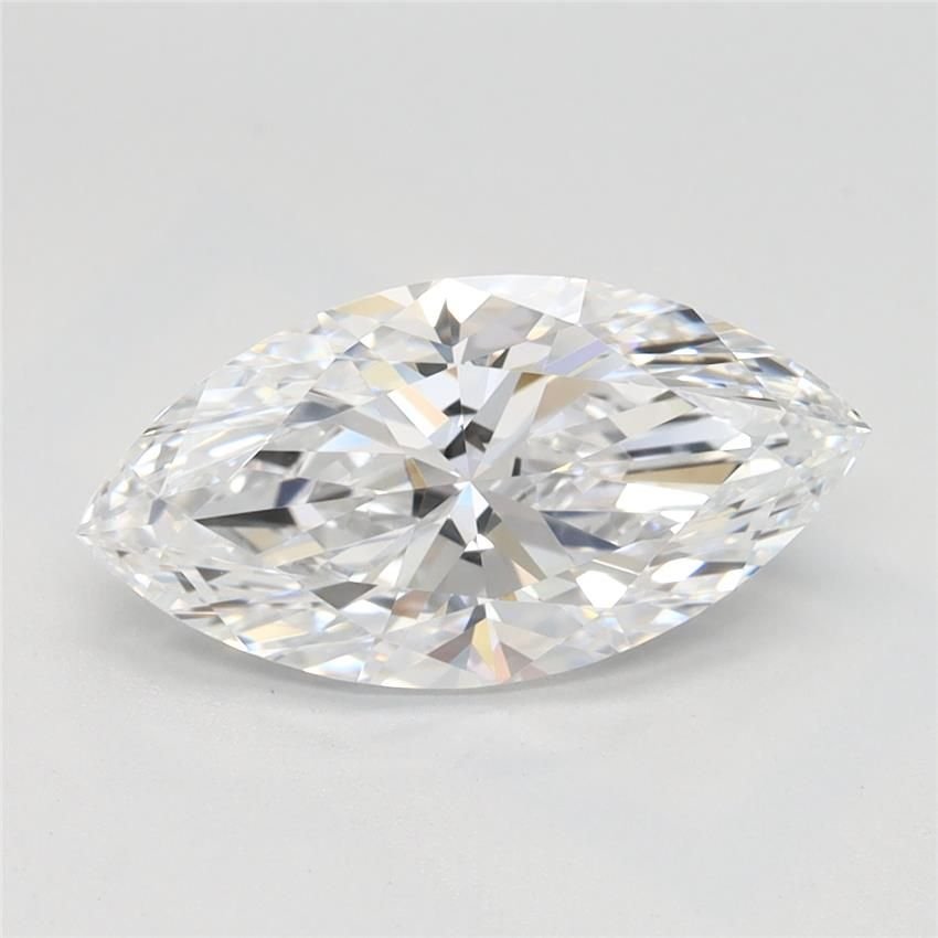 2.02ct D VVS2 Very Good Cut Marquise Lab Grown Diamond
