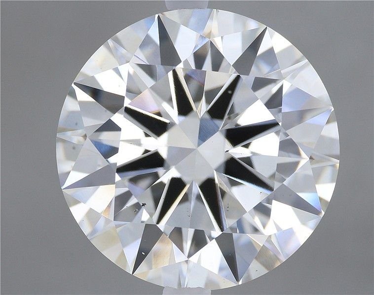 6.05ct H VS2 Excellent Cut Round Lab Grown Diamond