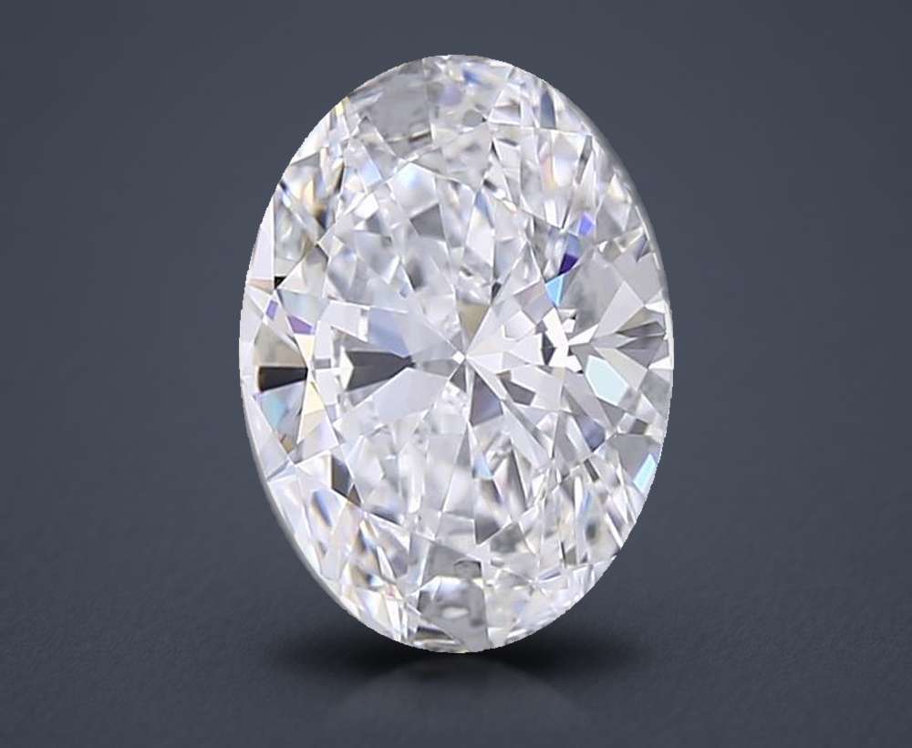 1.54 Carat Oval Lab Diamond
