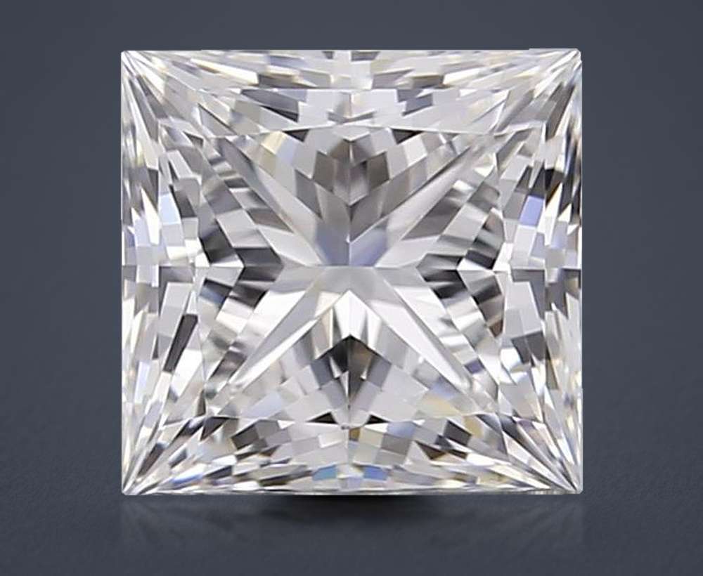 0.91 Carat Princess Lab Diamond