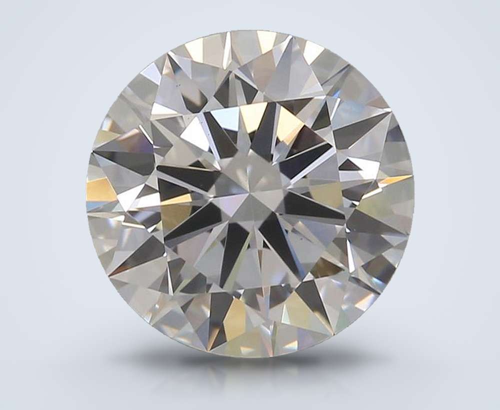 2.57 Carat Round Lab Diamond
