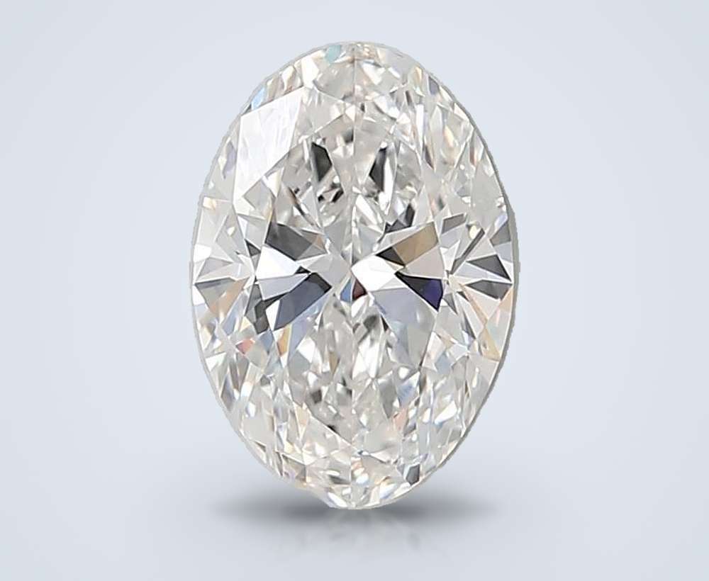 4.38 Carat Oval Lab Diamond
