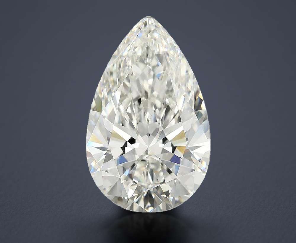6.10 Carat Pear Lab Diamond