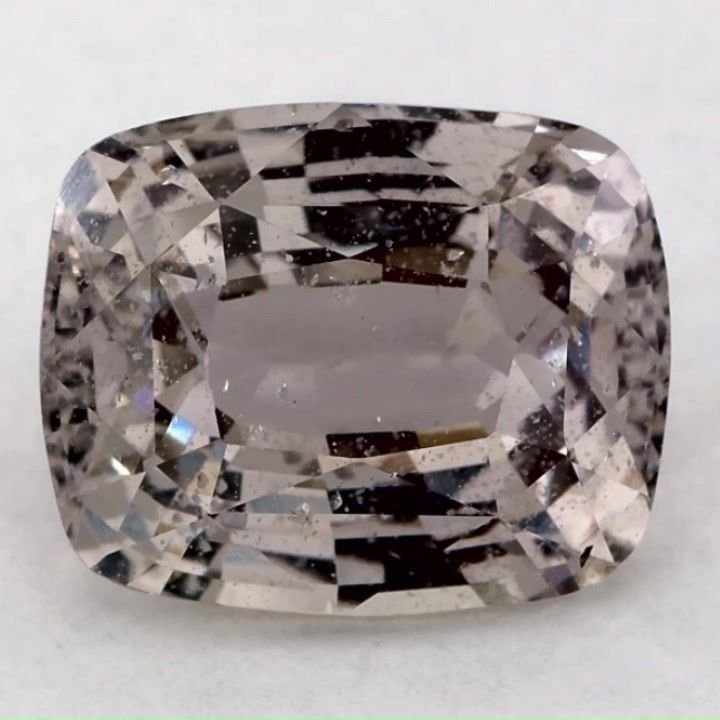 5.16 Carat Green Cushion Sapphire