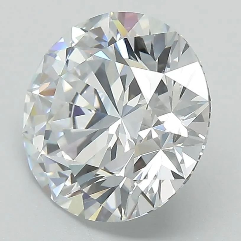 3.87ct D VS1 Rare Carat Ideal Cut Round Lab Grown Diamond