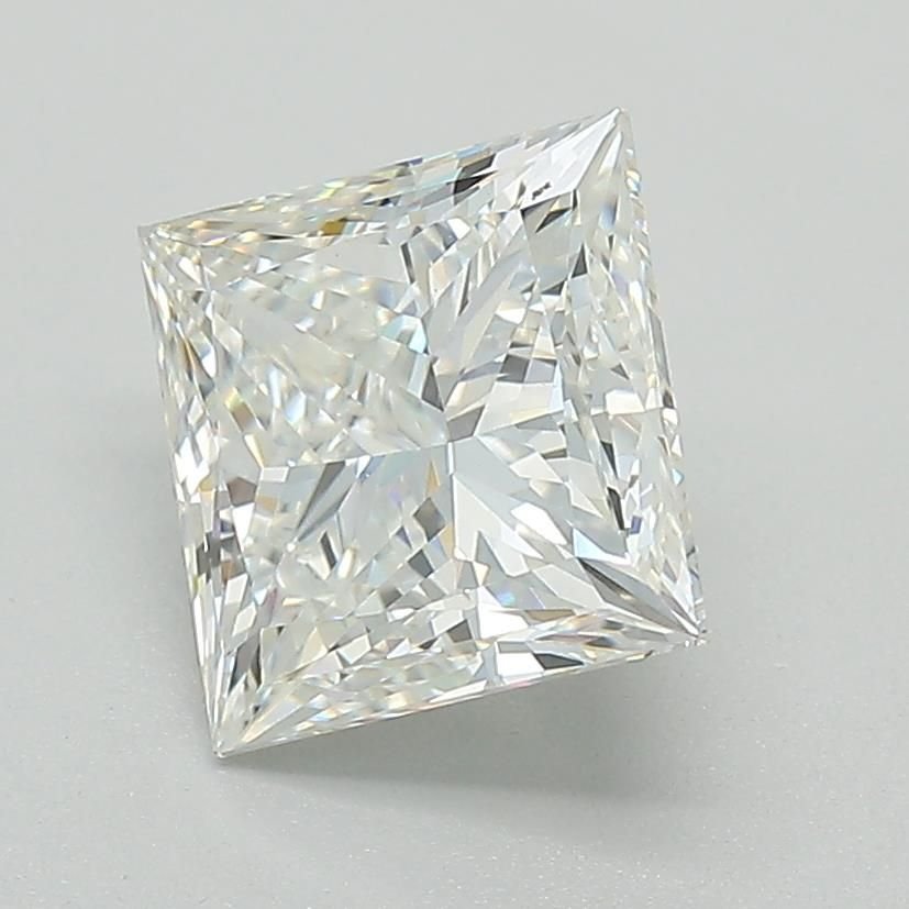 2.24ct H VS1 Rare Carat Ideal Cut Princess Lab Grown Diamond