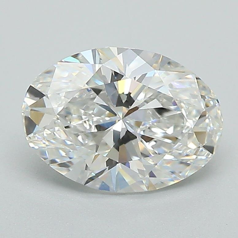 1.57ct D VVS2 Rare Carat Ideal Cut Oval Lab Grown Diamond