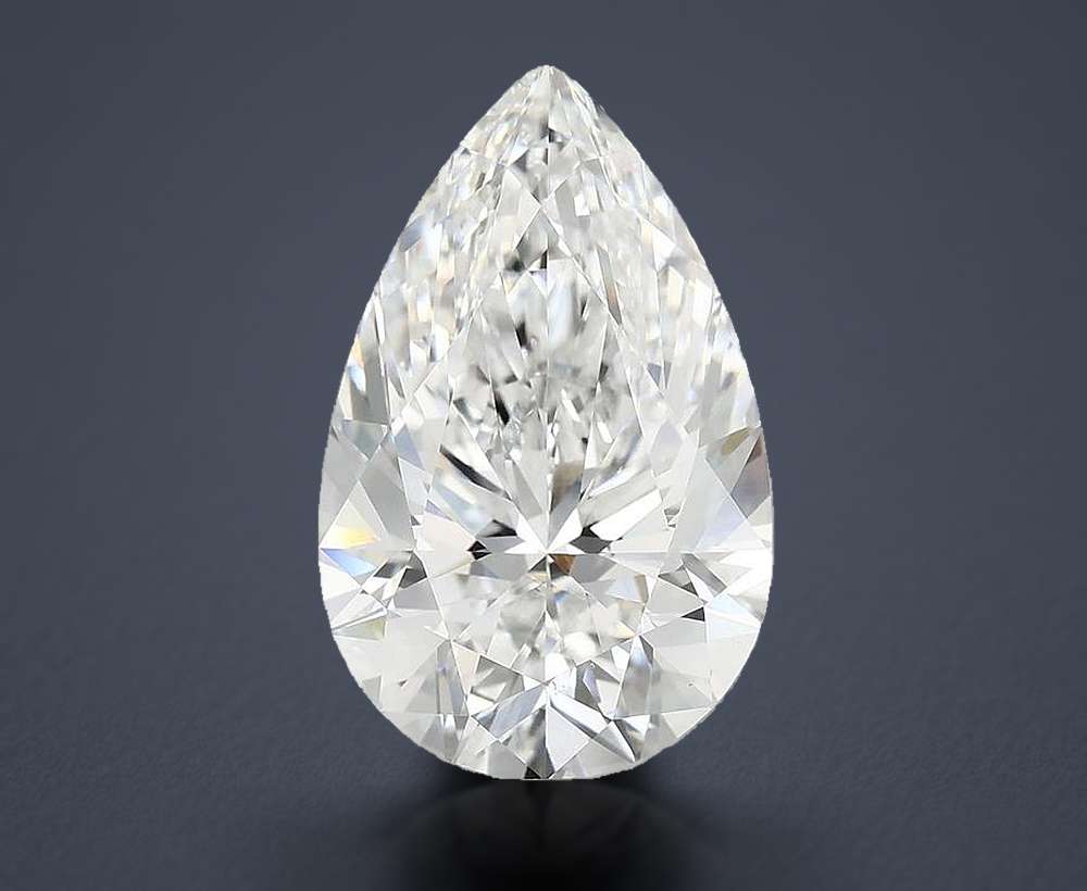 7.10 Carat Pear Lab Diamond