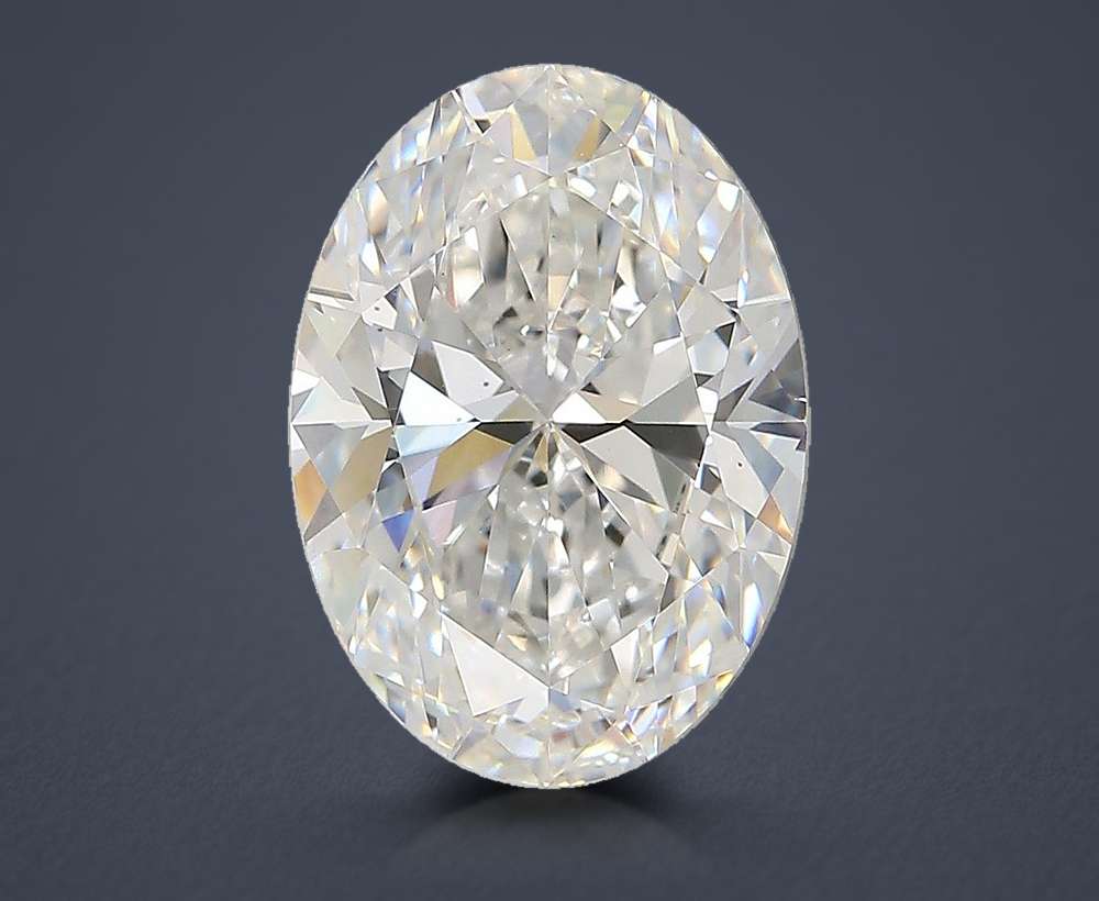 4.07 Carat Oval Lab Diamond
