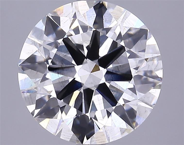 3.32ct F SI1 Rare Carat Ideal Cut Round Lab Grown Diamond