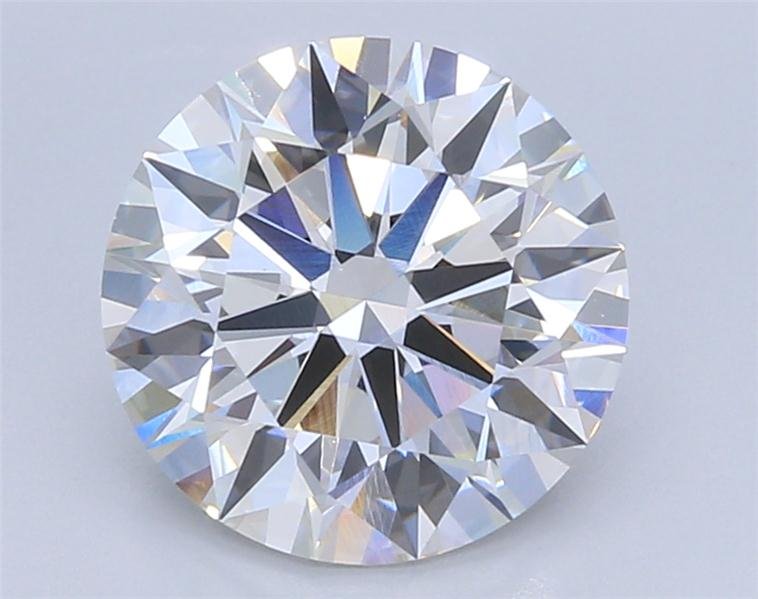 2.65ct H VVS2 Rare Carat Ideal Cut Round Lab Grown Diamond