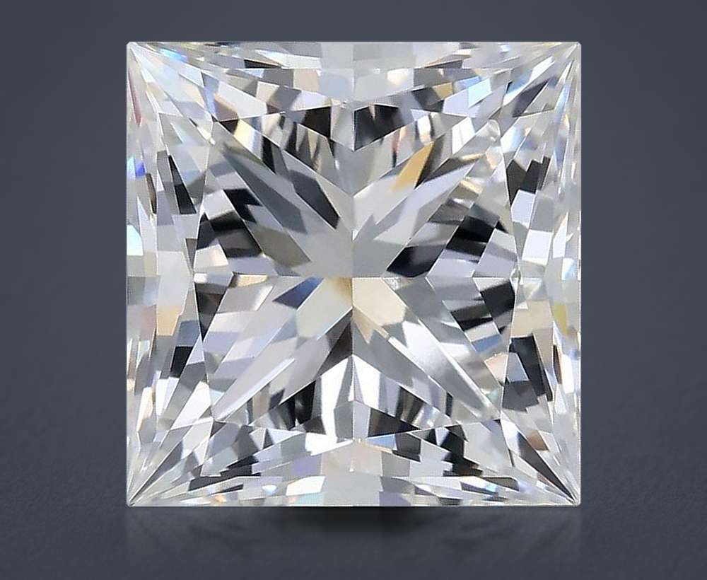 4.46 Carat Princess Lab Diamond