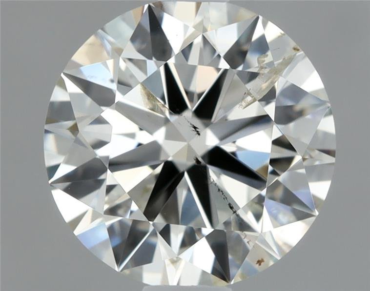 1.02ct I SI2 Rare Carat Ideal Cut Round Diamond