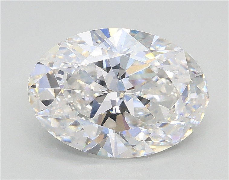 2.01ct E VS1 Rare Carat Ideal Cut Oval Lab Grown Diamond