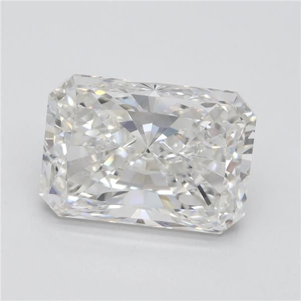 7.02ct F VS1 Very Good Cut Radiant Lab Grown Diamond