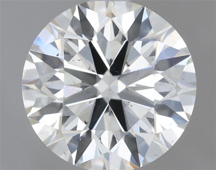 1.28ct H SI1 Rare Carat Ideal Cut Round Diamond