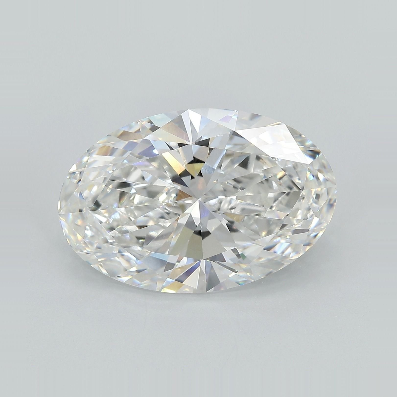10.65ct F VVS2 Rare Carat Ideal Cut Oval Lab Grown Diamond