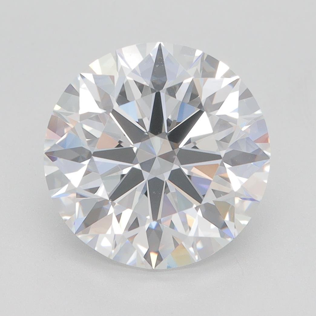 3.71ct E VVS1 Rare Carat Ideal Cut Round Lab Grown Diamond