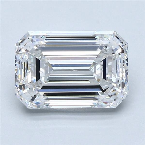 2.50ct E SI1 Excellent Cut Emerald Diamond
