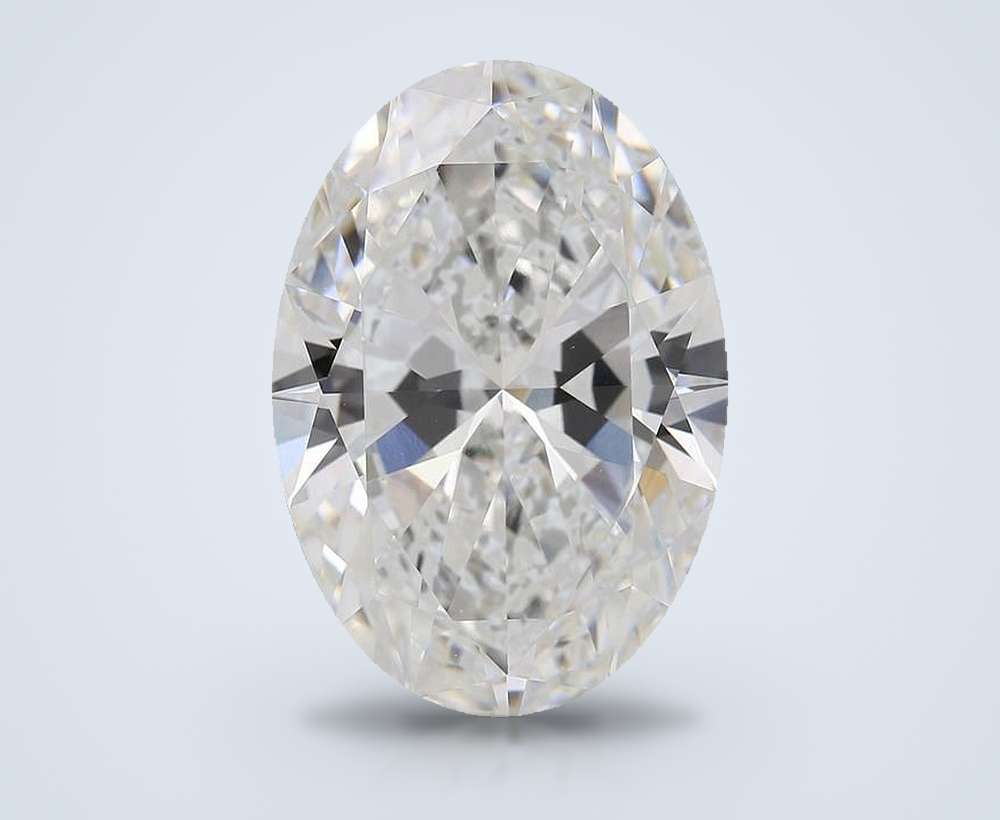 8.59 Carat Oval Lab Diamond