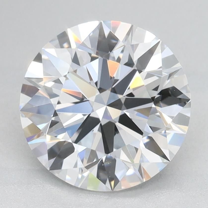 2.05ct D VVS1 Rare Carat Ideal Cut Round Lab Grown Diamond