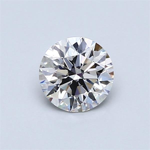 0.58ct H VVS2 Rare Carat Ideal Cut Round Diamond