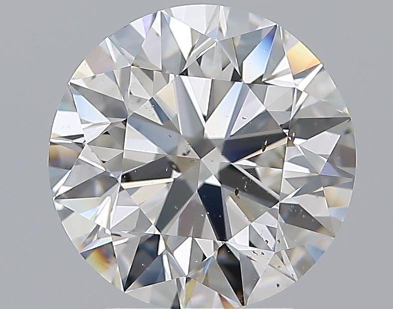 3.22ct H SI1 Excellent Cut Round Diamond