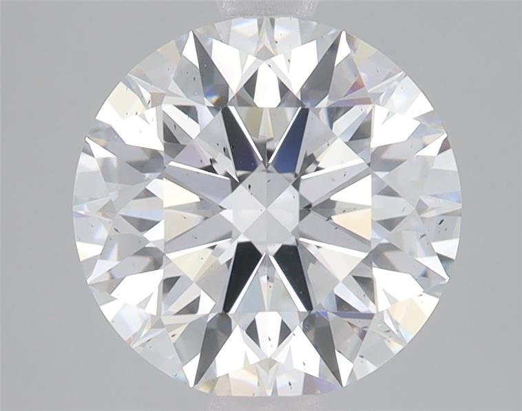 2.87ct E SI1 Rare Carat Ideal Cut Round Lab Grown Diamond