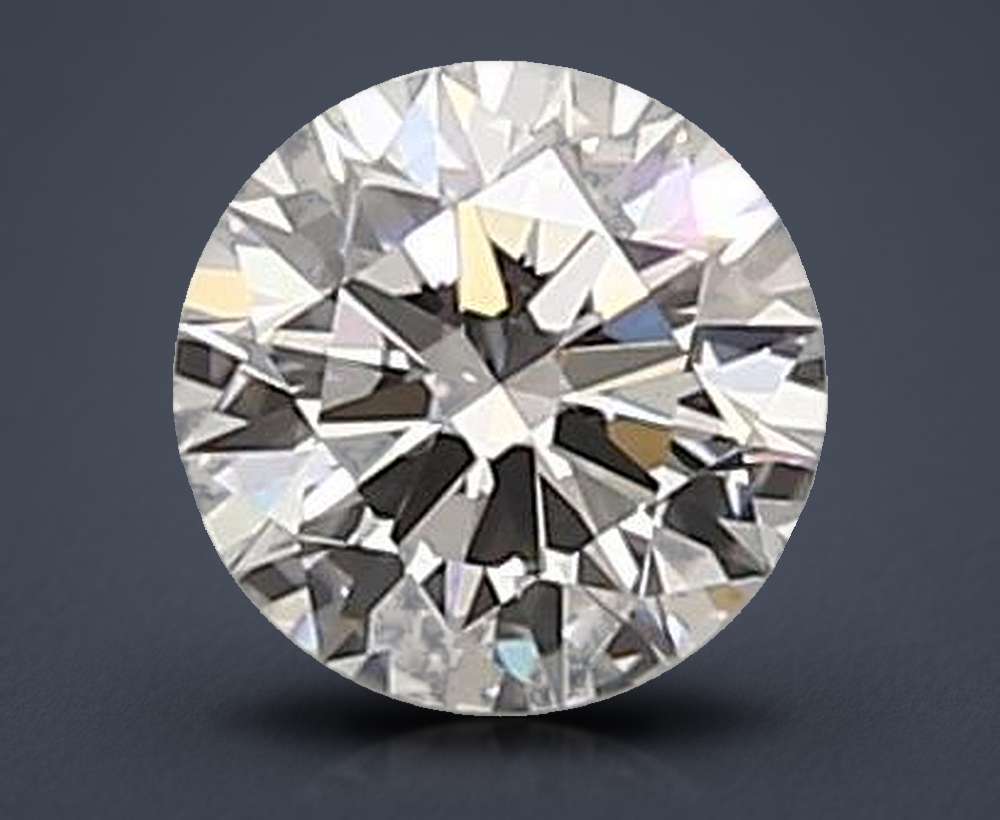 0.58 Carat Round Lab Diamond