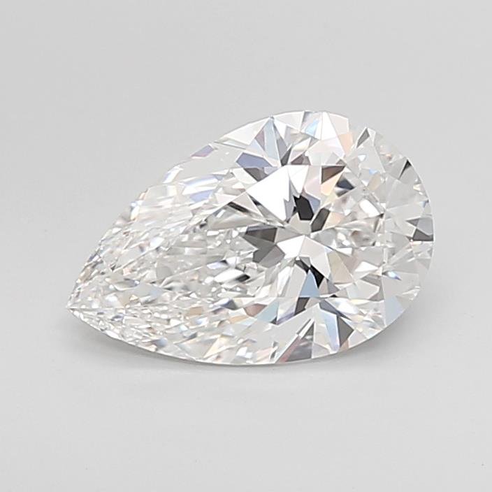 2.40ct E VVS2 Rare Carat Ideal Cut Pear Lab Grown Diamond
