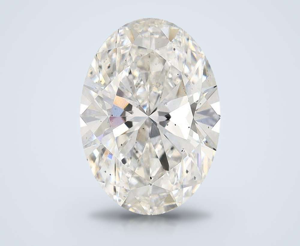 3.48 Carat Oval Lab Diamond