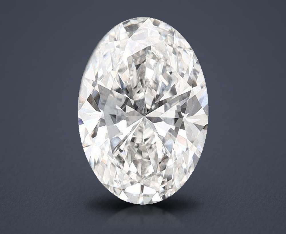 2.61 Carat Oval Lab Diamond