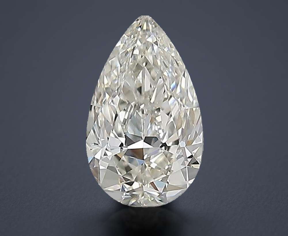 0.80 Carat Pear Natural Diamond