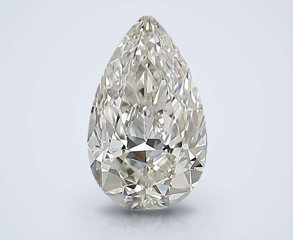 0.80 Carat Pear Natural Diamond