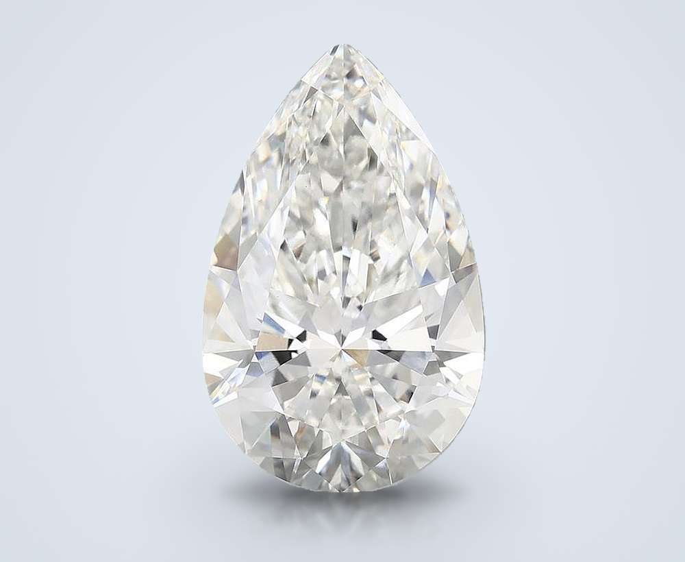 7.89 Carat Pear Lab Diamond