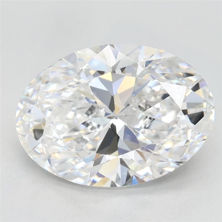 2.43ct D VVS1 Rare Carat Ideal Cut Oval Lab Grown Diamond