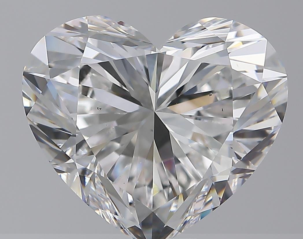 11.03ct E VS2 Rare Carat Ideal Cut Heart Diamond