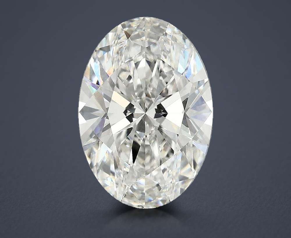 3.67 Carat Oval Lab Diamond
