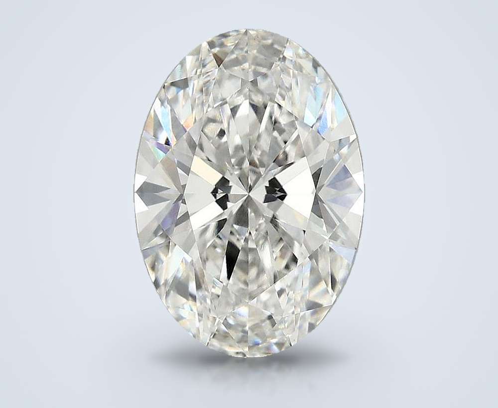 3.67 Carat Oval Lab Diamond